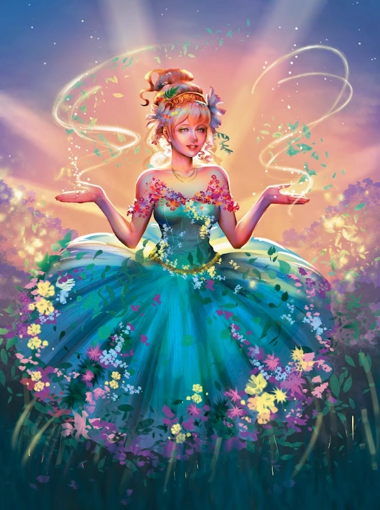 Ilustración de la baraja Dios immortal
